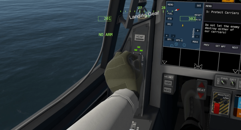 Vtol Vr Switch Control